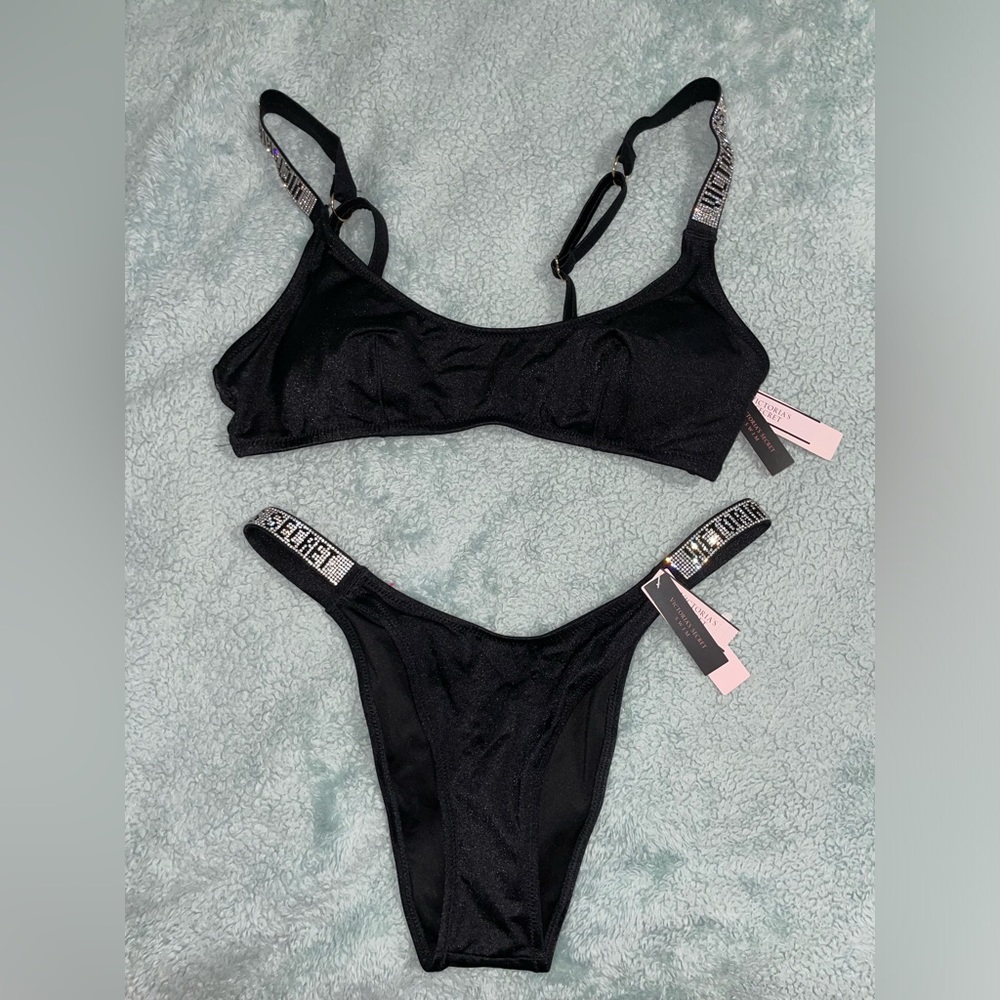 Black Victorias Secret 2 piece swim set. Brand new with tags. 👙